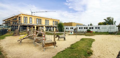 Spielen auf dem Dach